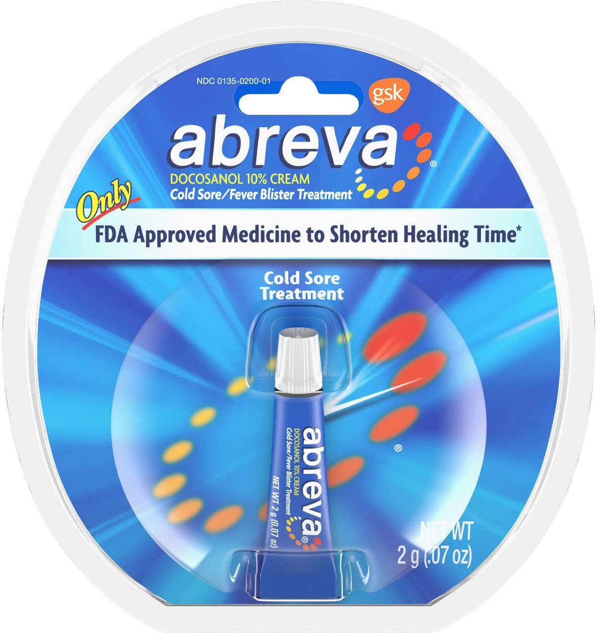 Cold Sore Treatment 0.7 Ounce H2707