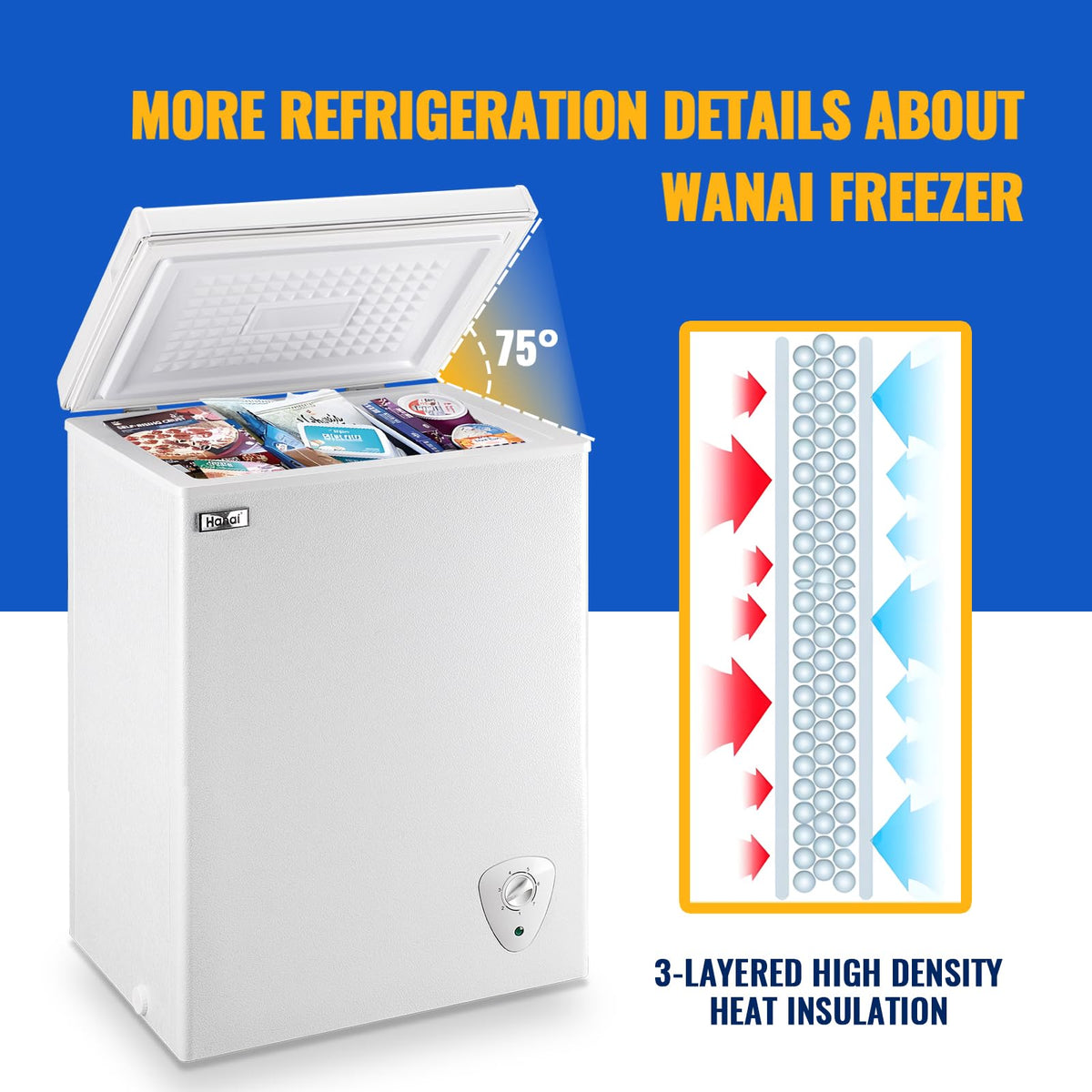 White 3.5 Cu.Ft Chest Freezer P648444