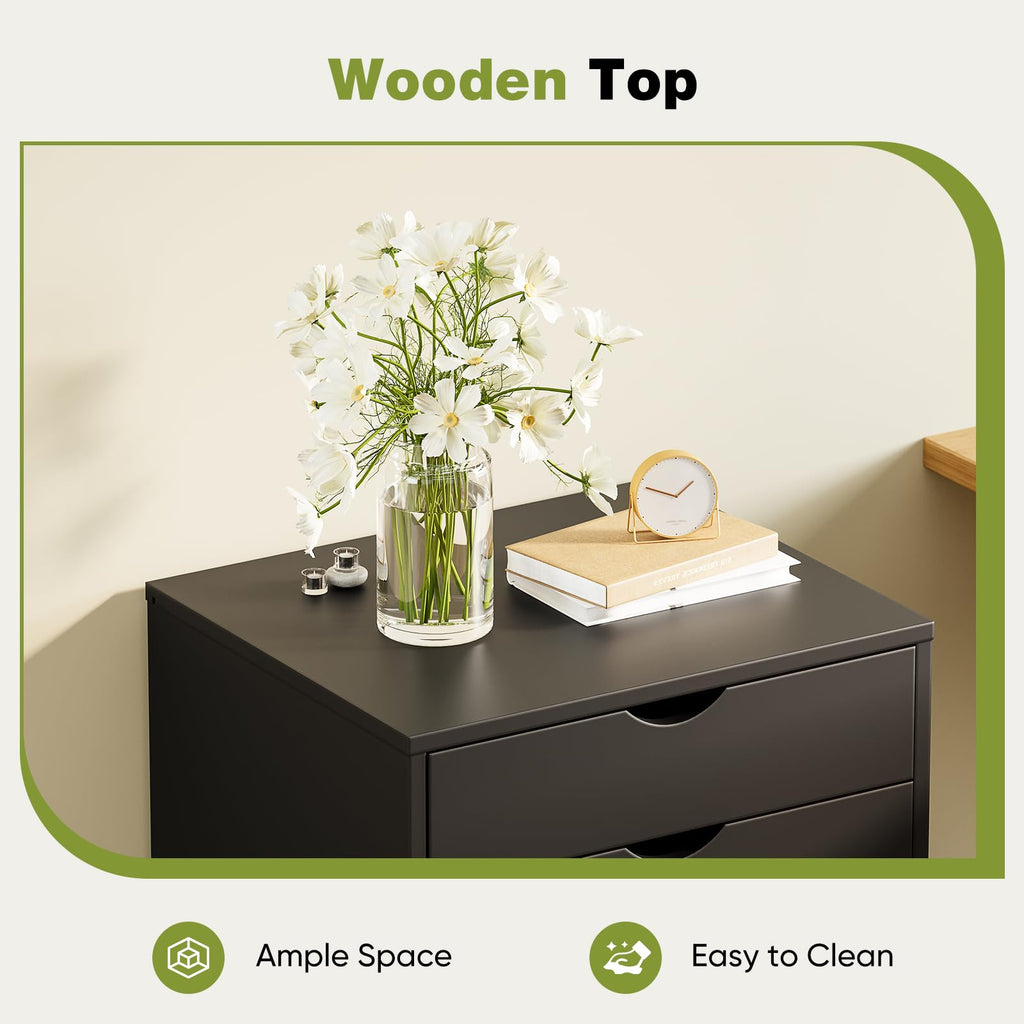 5 Drawer Wooden Dresser K464