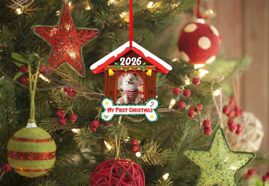 Dog Picture Frame Ornament M598