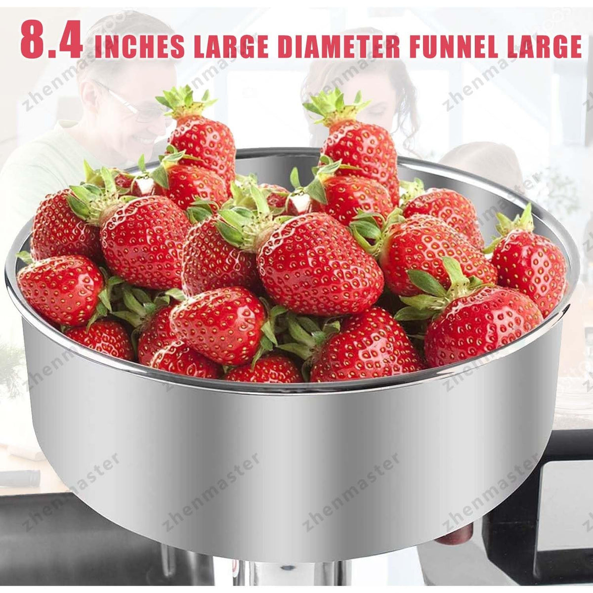 450W Stainless Steel Electric Tomato Strainer T6551