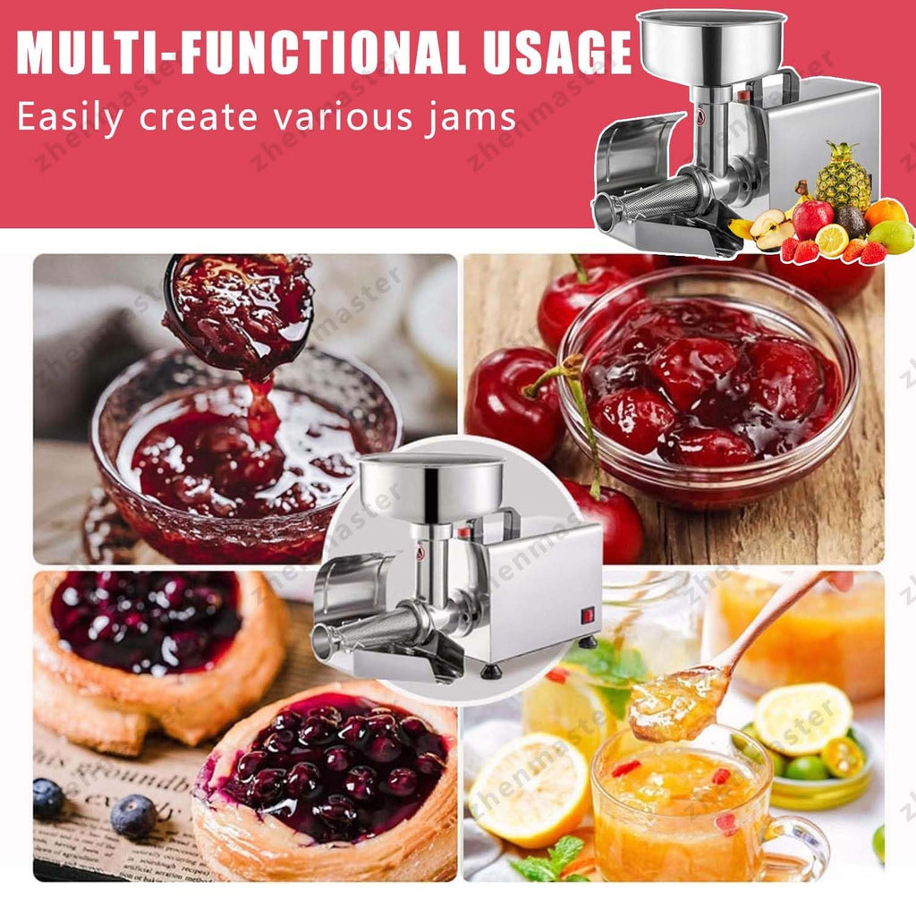 450W Stainless Steel Electric Tomato Strainer T6551