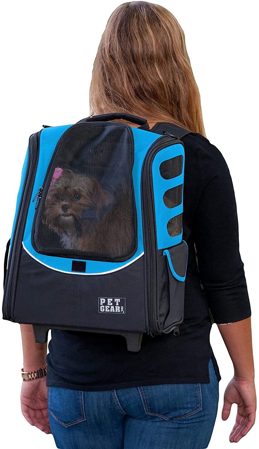 Ocean Blue Pet Backpack W283