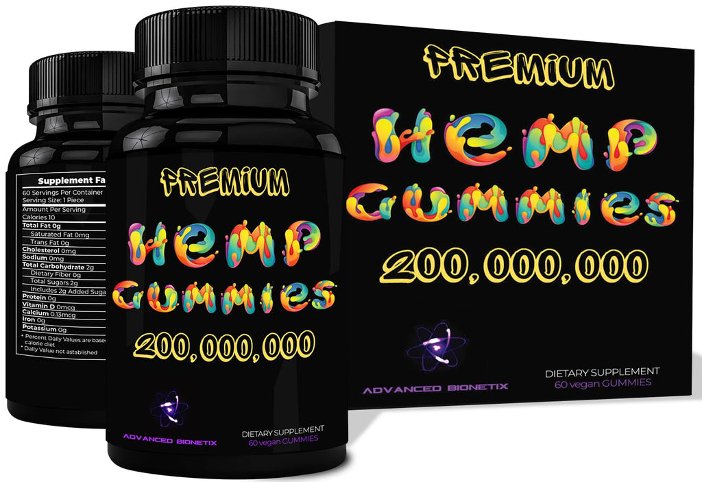 Hemp Gummies 60 Count E7948