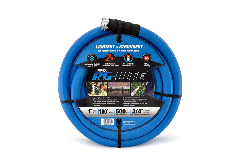 1" x 100' Rubber Garden Hose Y276601