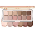 12 Color Grey Pink Eyeshadow Palette with Brush W952614