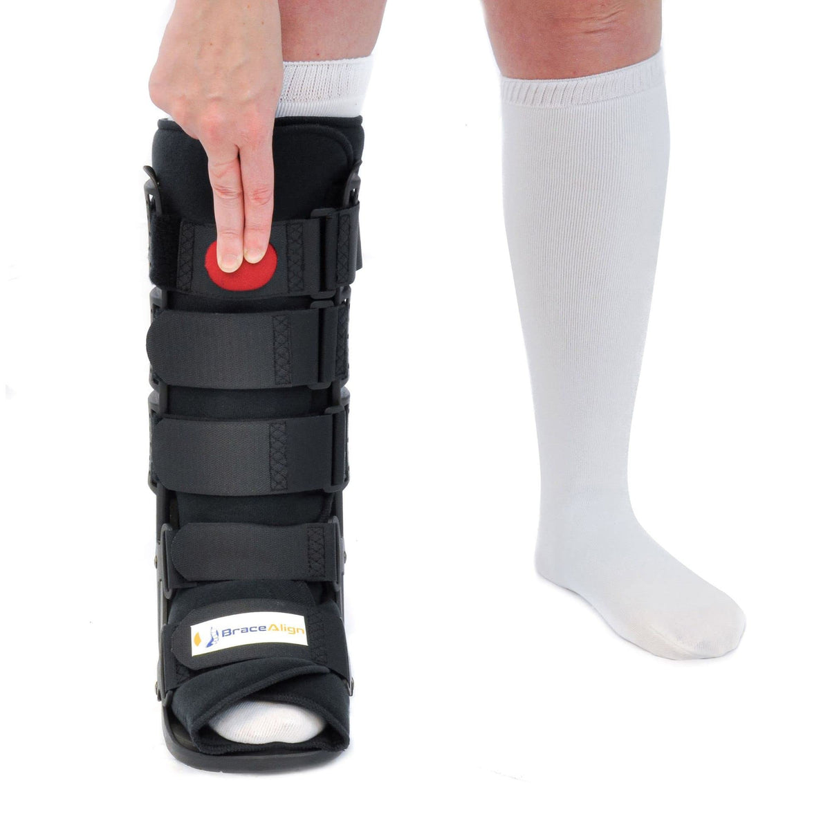 Tall CAM Walker Boot + Ankle & Foot Ice Pack Cold Wrap A210454