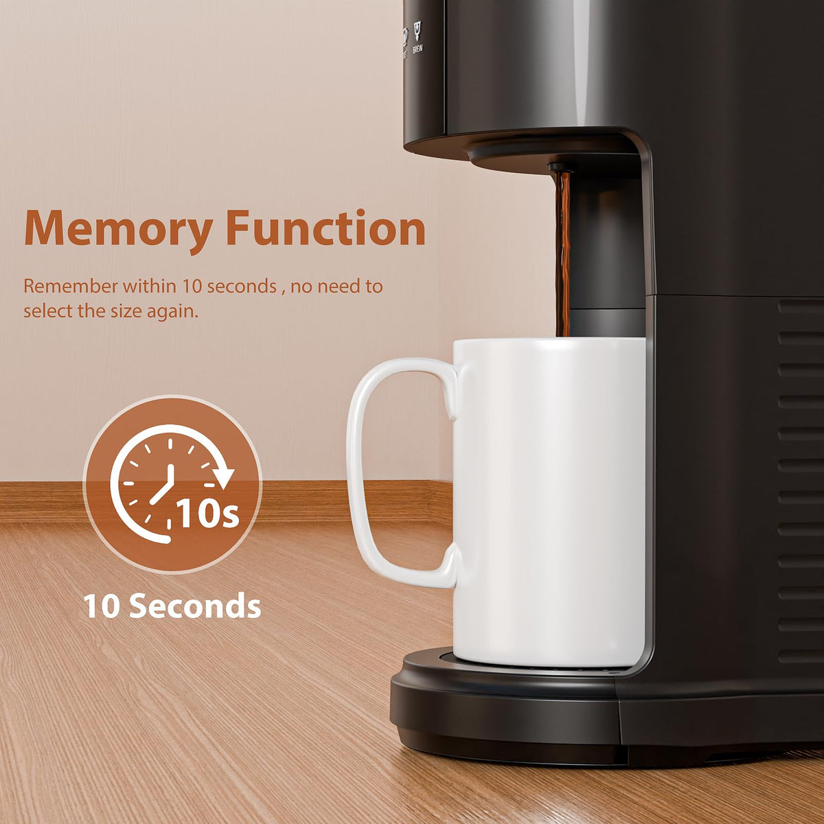 Single Serve Coffee Maker W3714