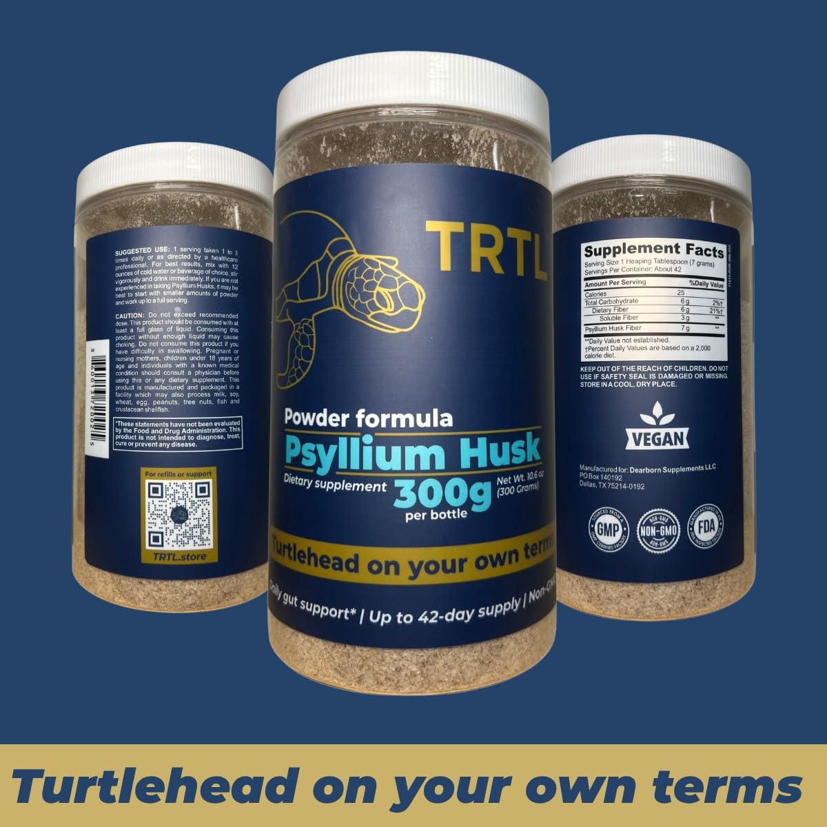 Psyllium Husk Whole Fiber Supplement C428539