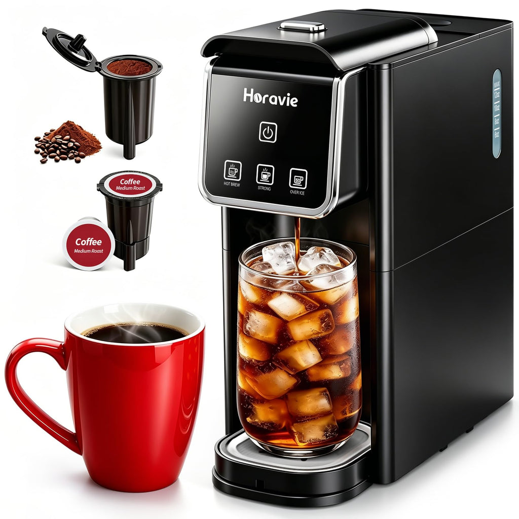 Black Single Serve Coffee Maker M956797