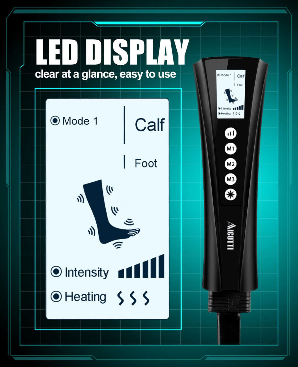 Full Leg Massager with Heat Y36538