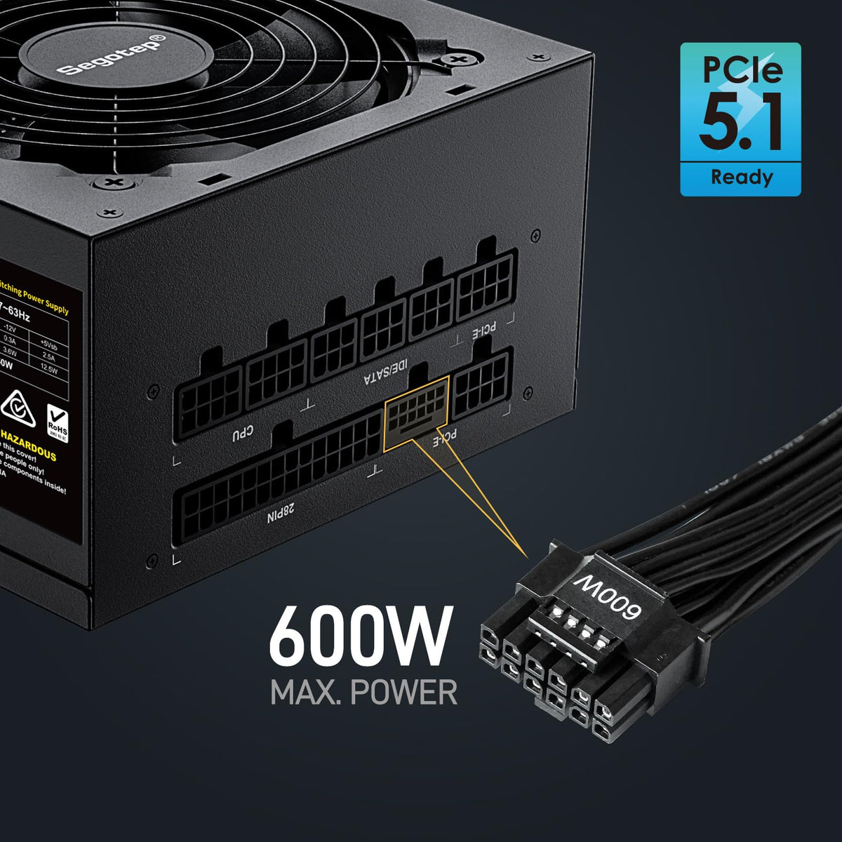 850W 80 Plus Gold Power Supply F747