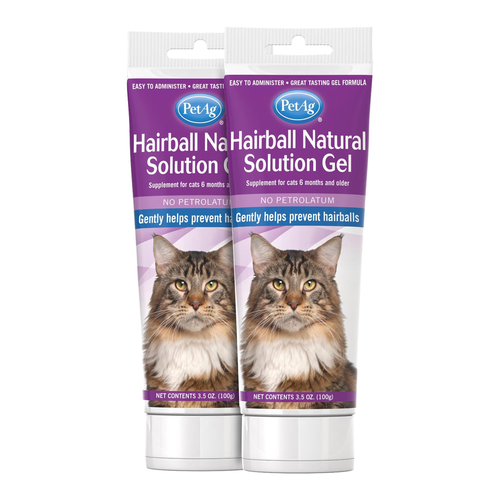 Hairball Gel Supplement for Cats 3.5 oz Pack of 2 X8899