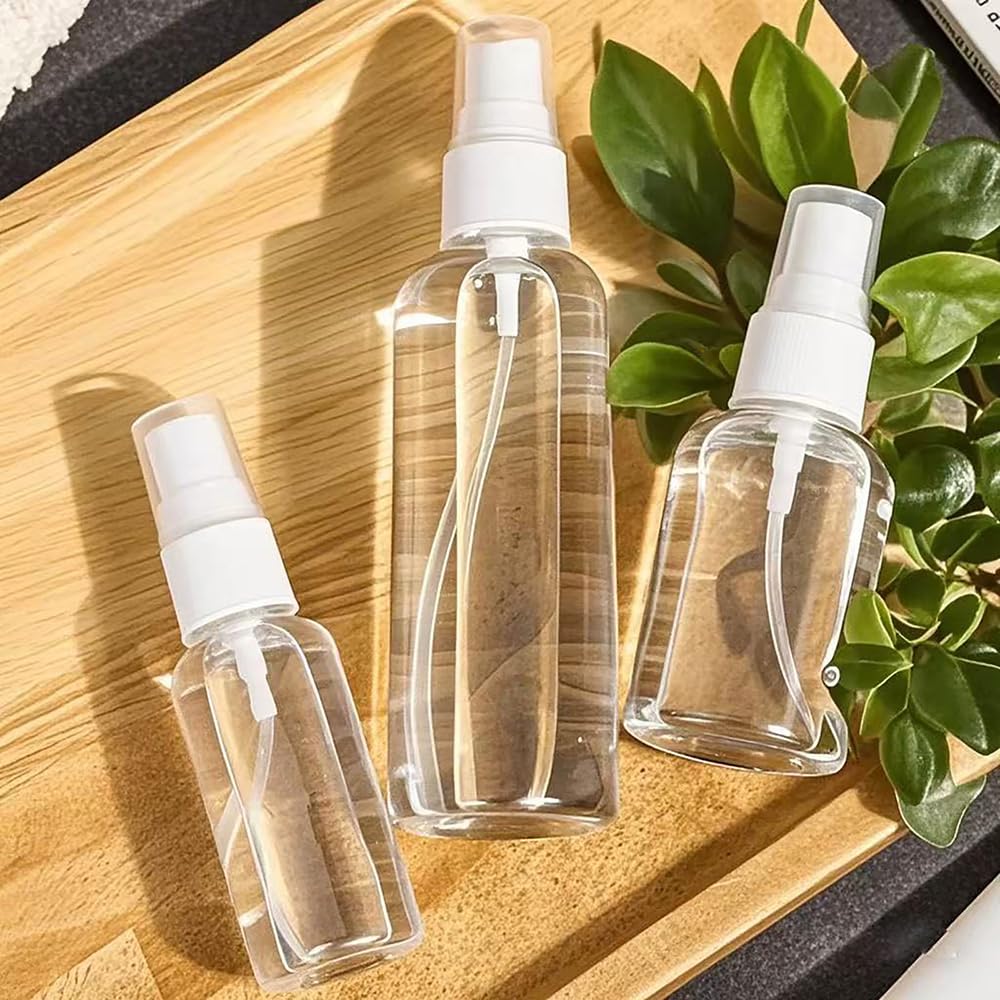 Clear Empty Travel Spray Bottles D9965