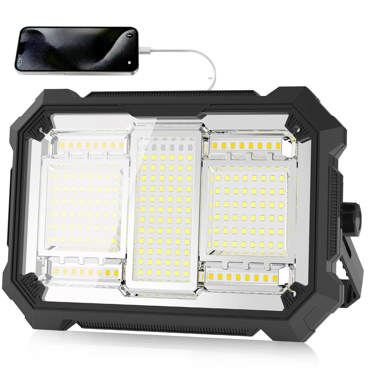 400W 32000LM Rechargeable Magnetic LED Work Light V618433