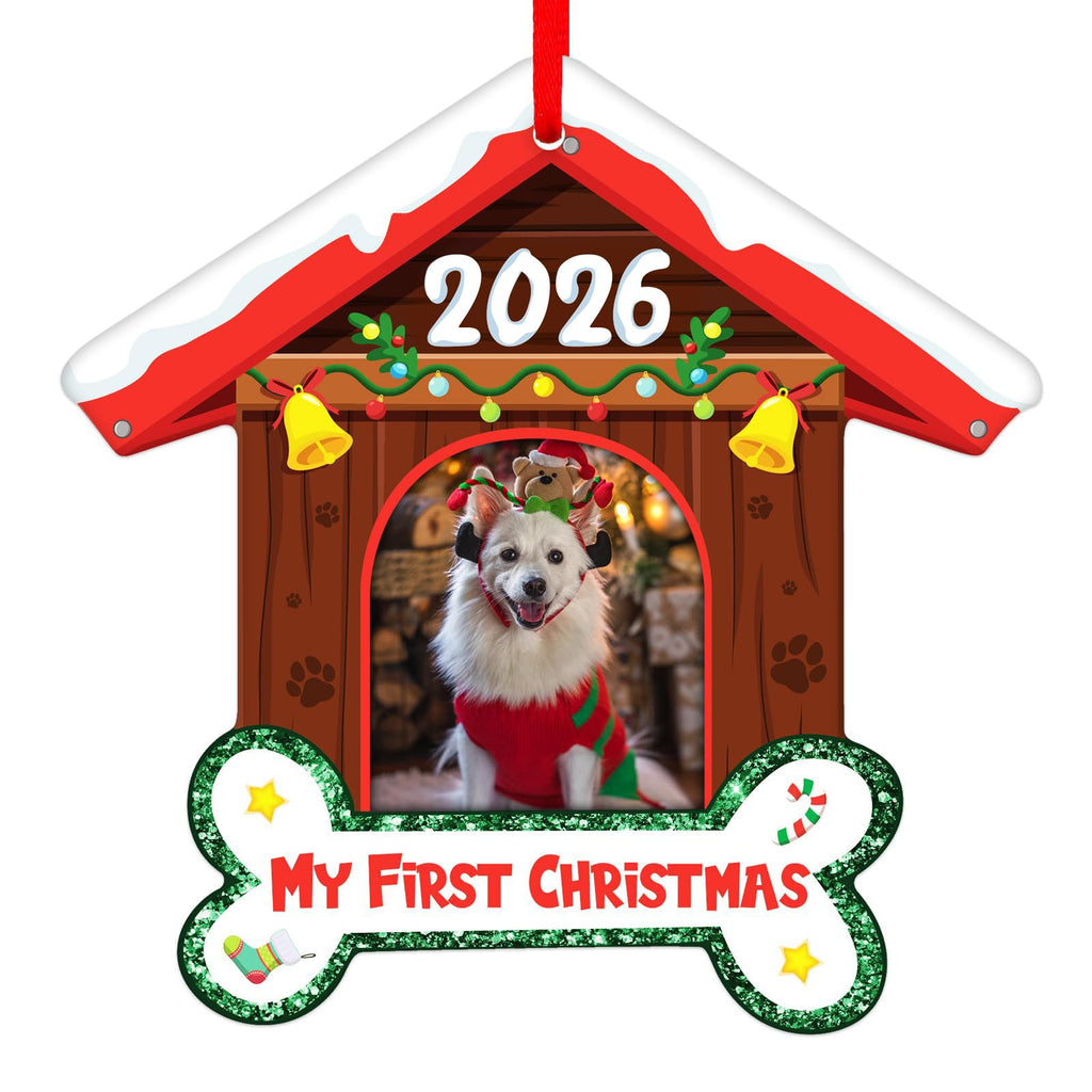 Dog Picture Frame Ornament M598