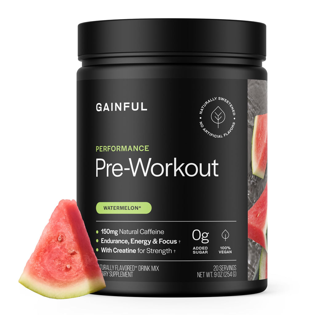Pre-Workout Powder 3g Creatine Watermelon 20 Servings I4218