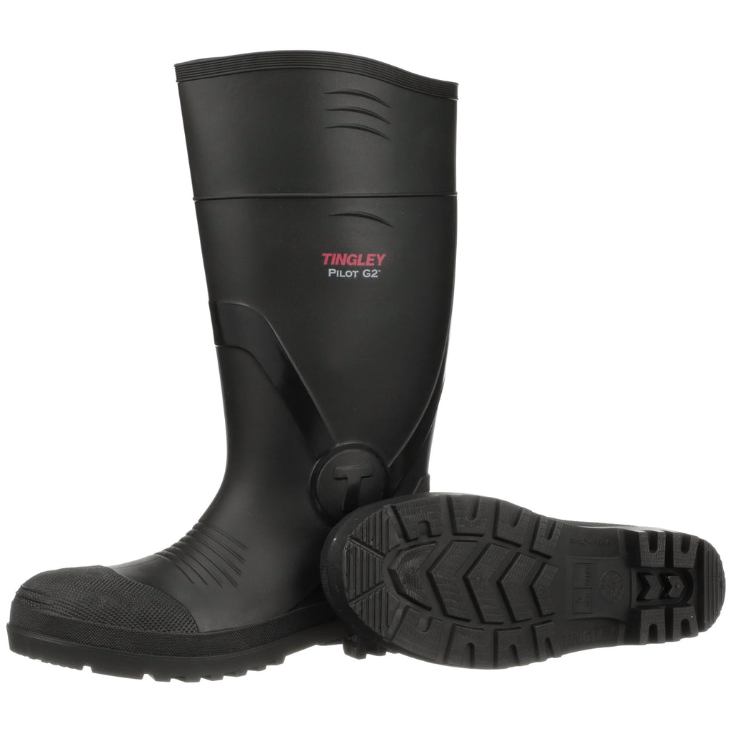 Plain Toe Rain Boot M4471