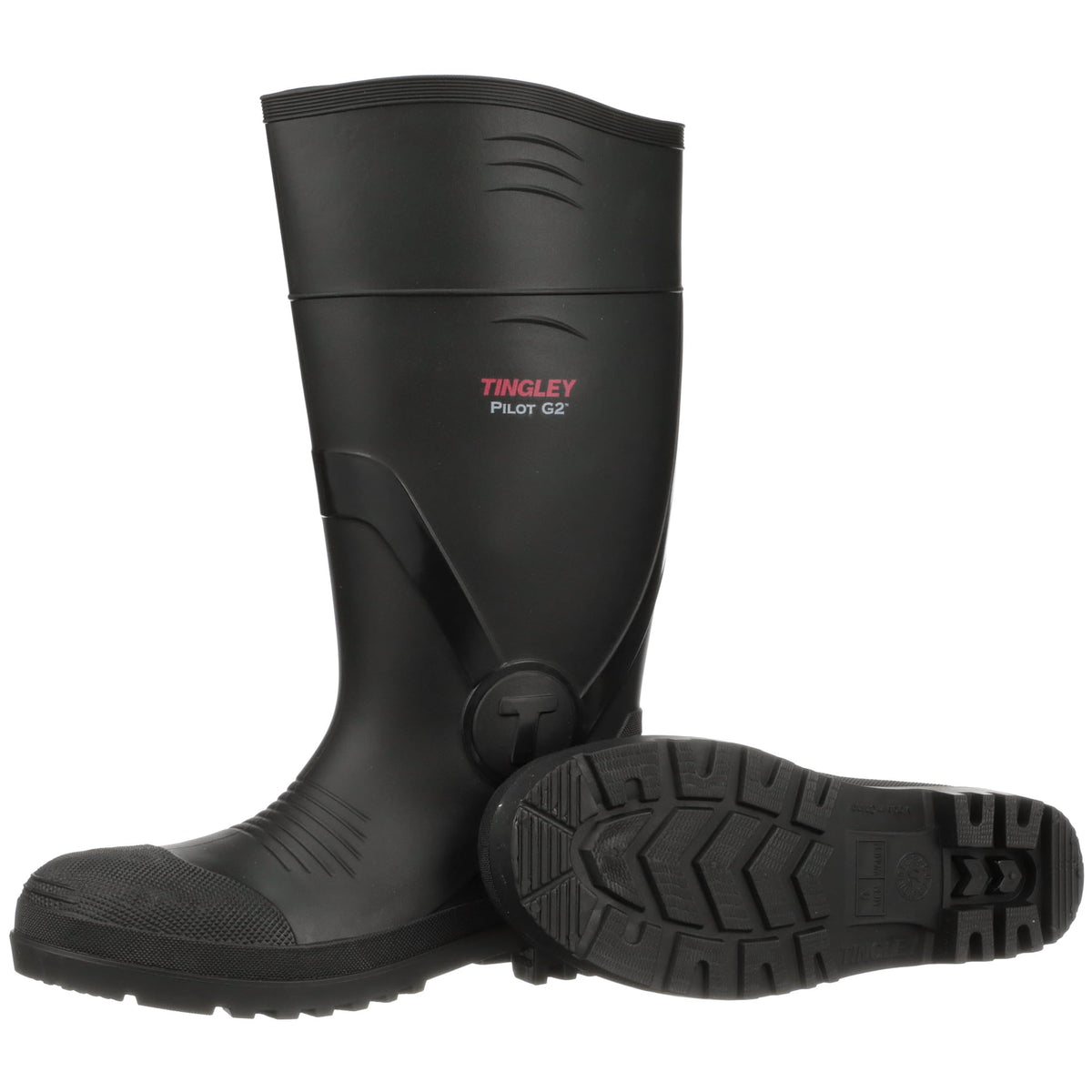 Plain Toe Rain Boot M4471