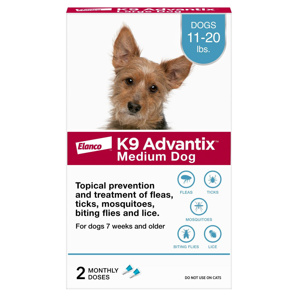 Flea and Tick Prevention Drops for Dogs 11-20 lbs D525597