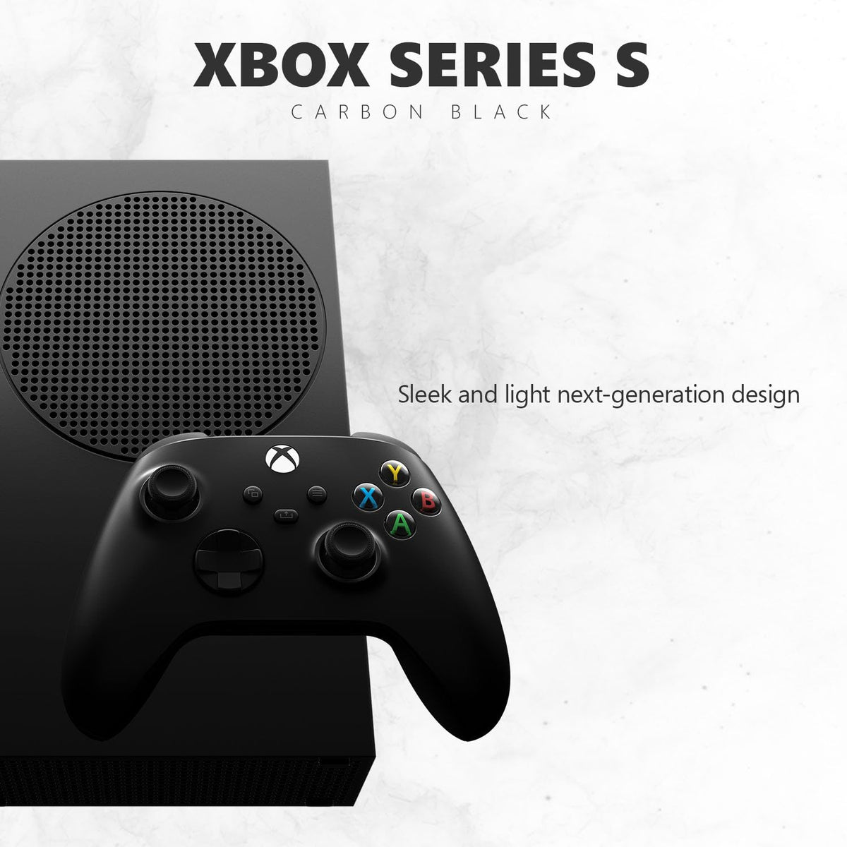 Xbox Series S 1TB SSD Console Carbon Black Wireless Controller N519