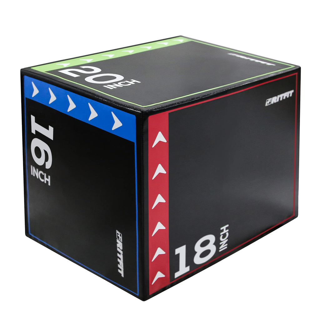 3 in 1 Foam Plyo Box 30”x24”x20” 440lb Weight Capacity O962