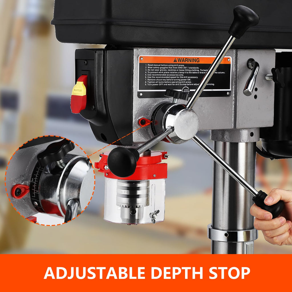 13 in 7.5 Amp Variable Speed Cast Iron Drill Press C116