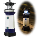 Solar LED Lighthouse Lamp Outdoor Decorative W6415