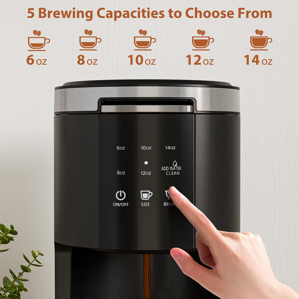 Single Serve Coffee Maker W3714