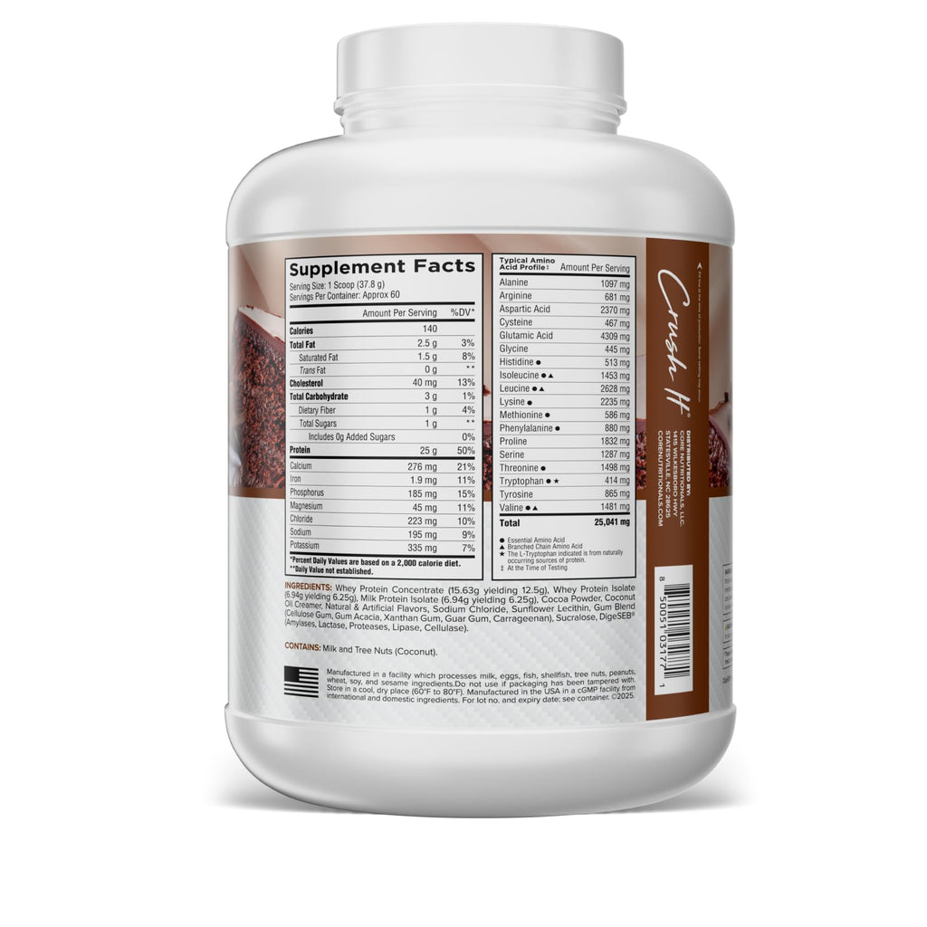 Whey Protein Blend with MCTs & Digestive Enzymes 60 Servings Z4672