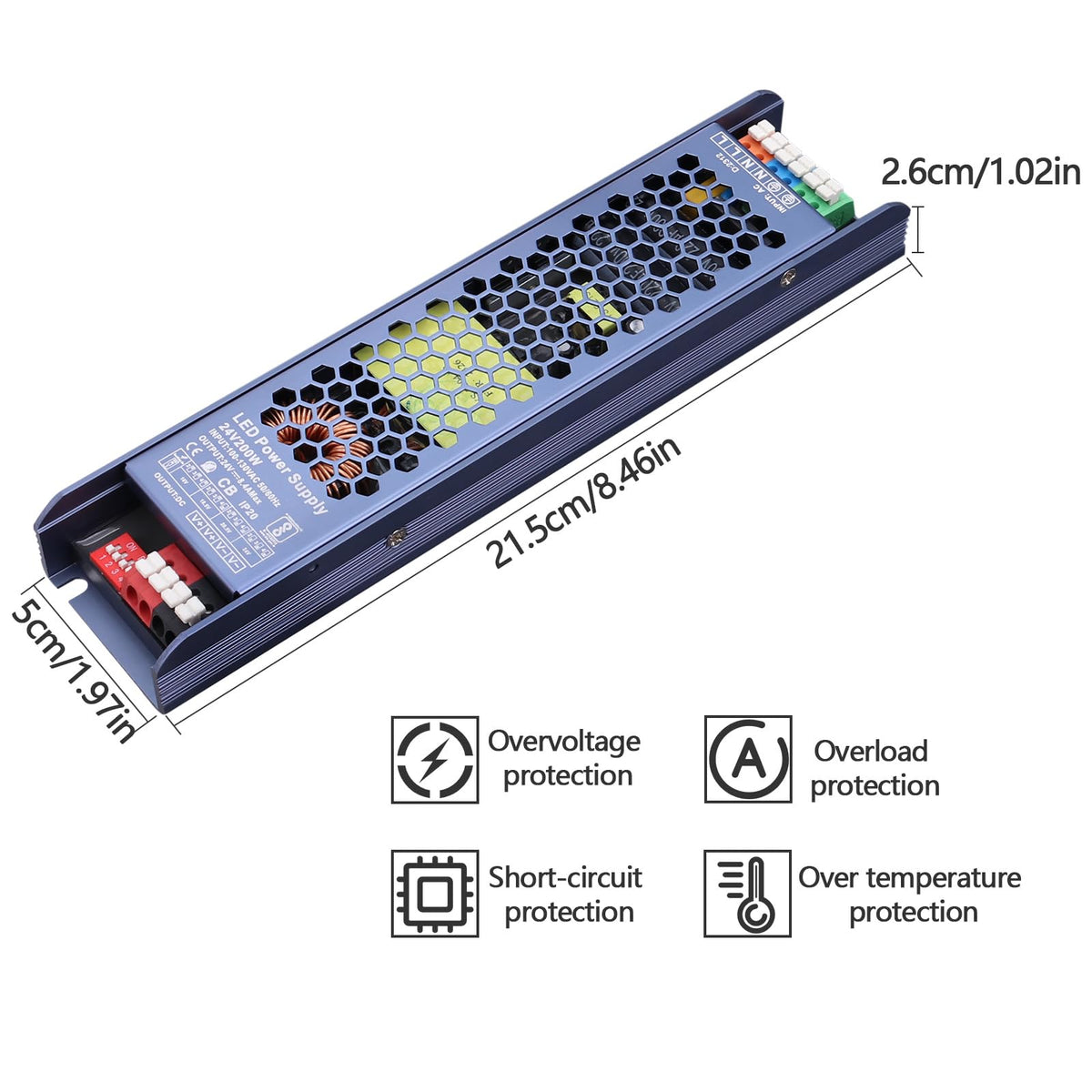 24V 200W LED Driver V69945