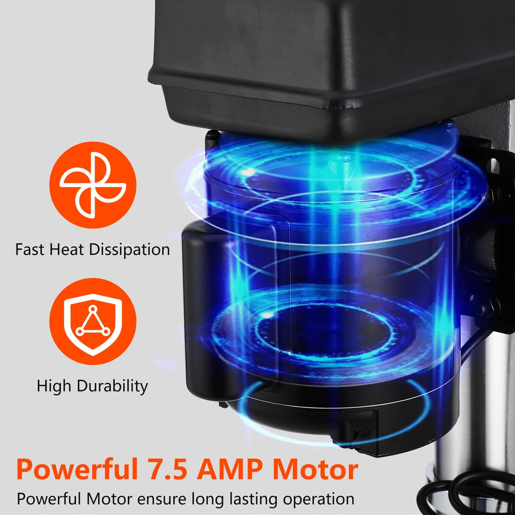 13 in 7.5 Amp Variable Speed Cast Iron Drill Press C116