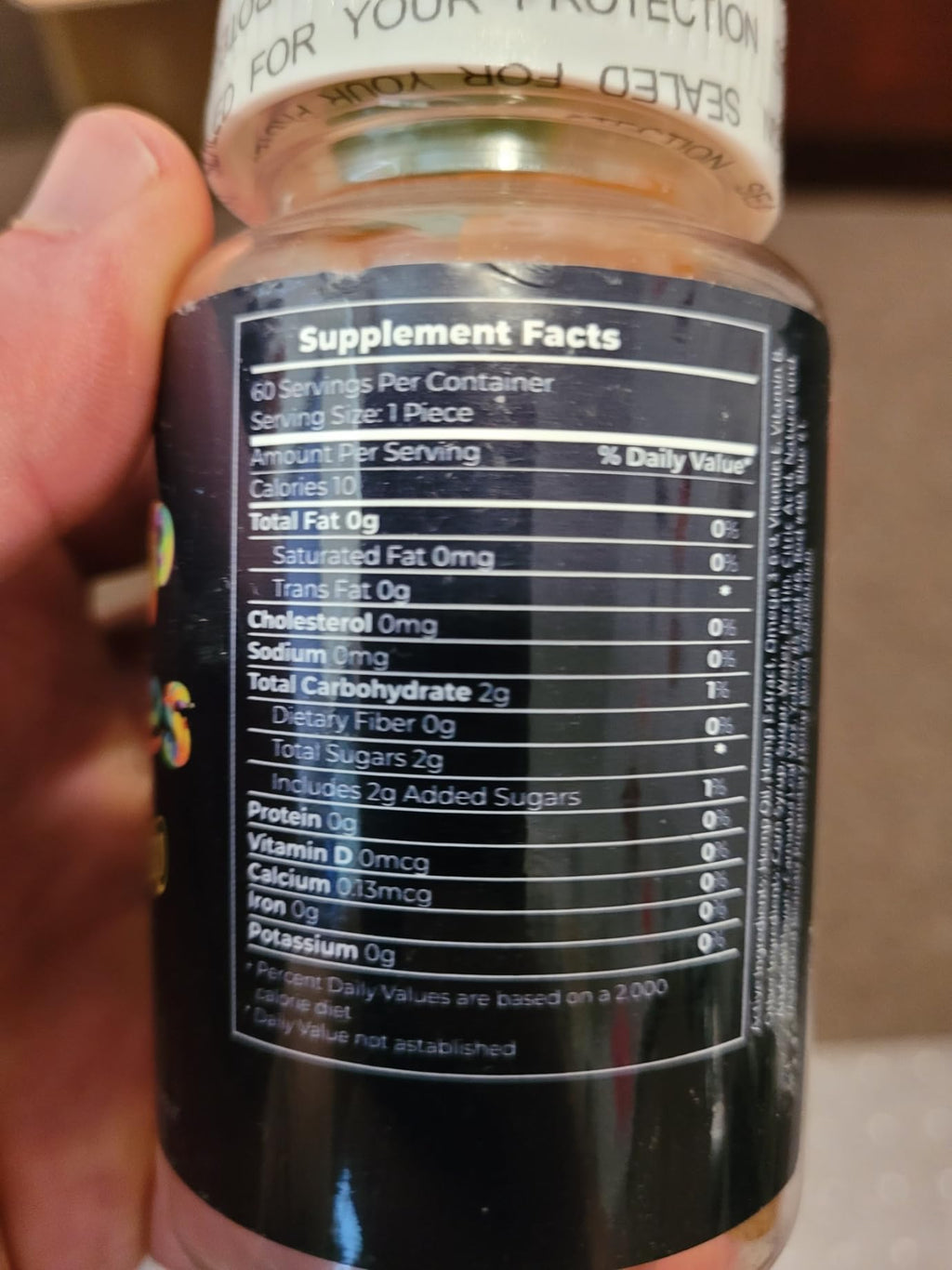 Hemp Gummies 60 Count E7948