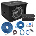 Single 12" 1,200 Watt Subwoofer Bass Package with Amplifier Y197293