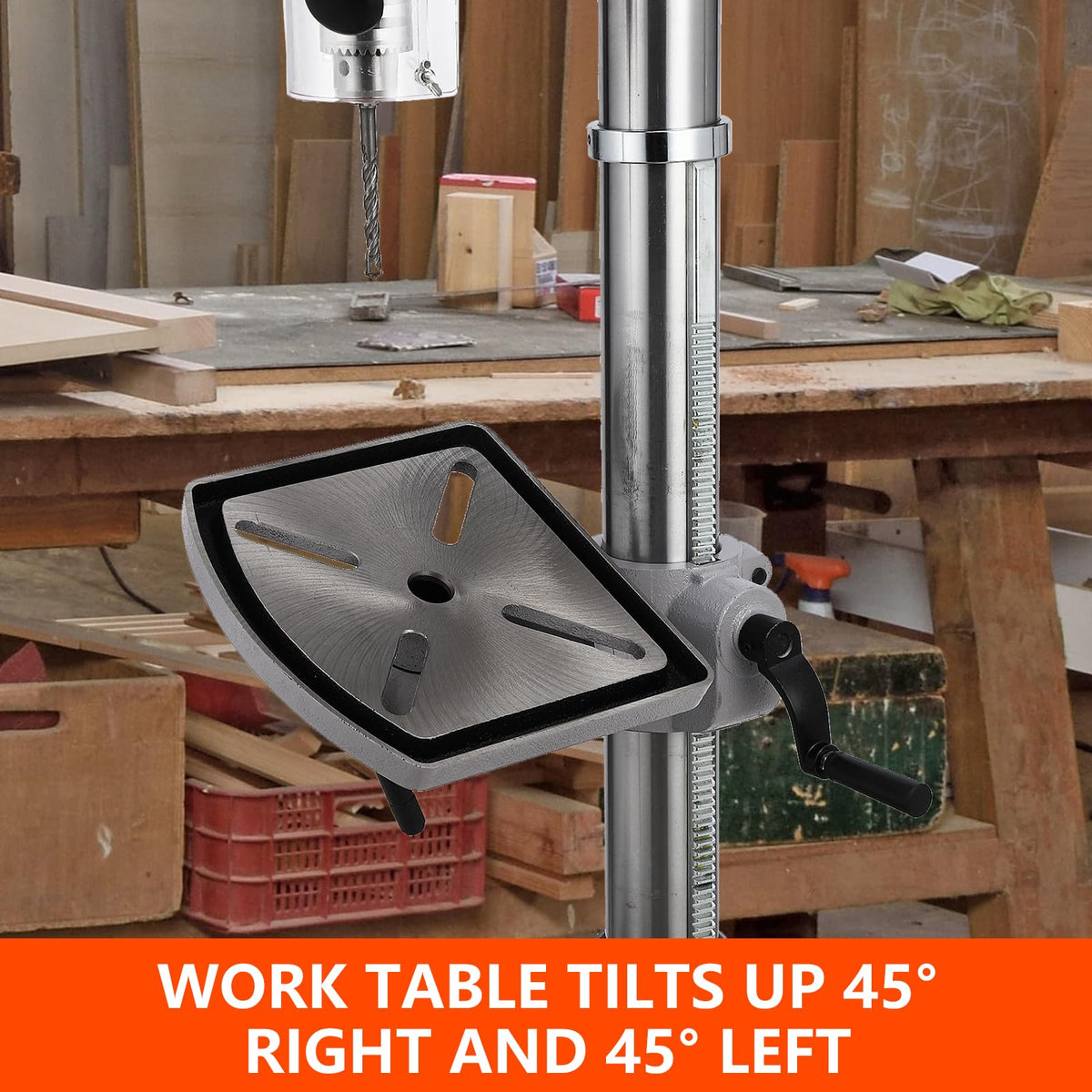 13 in 7.5 Amp Variable Speed Cast Iron Drill Press C116