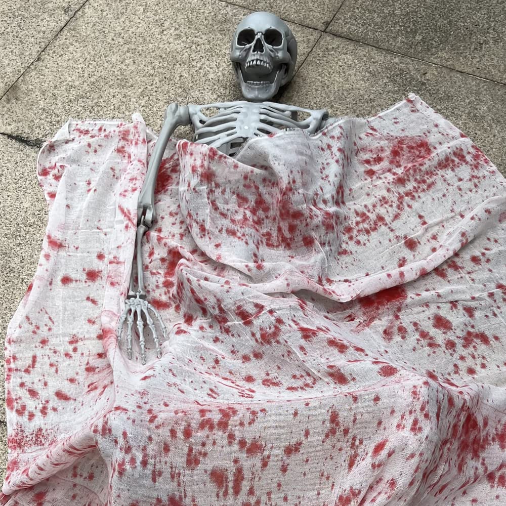 5.4Ft Life Size Human Skeleton with Movable Joints Z56299