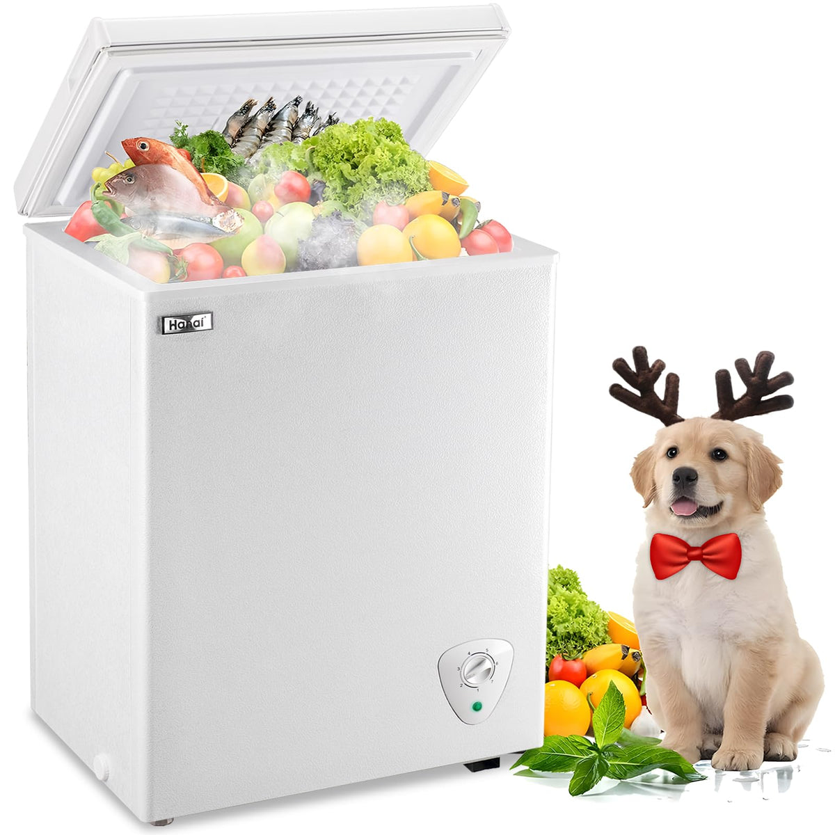 White 3.5 Cu.Ft Chest Freezer P648444