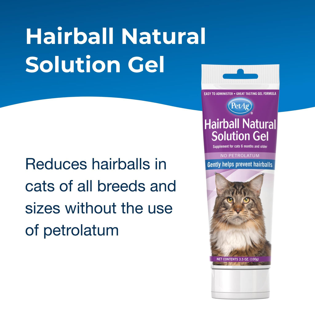 Hairball Gel Supplement for Cats 3.5 oz Pack of 2 X8899