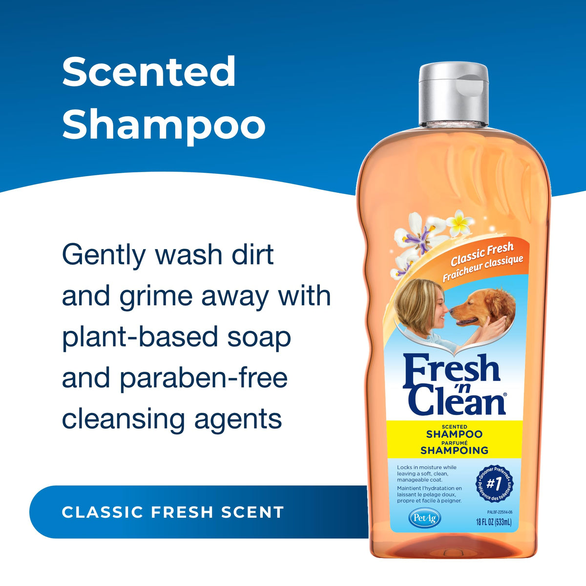 Scented Shampoo 18 oz with Vitamin E & Aloe Vera S178