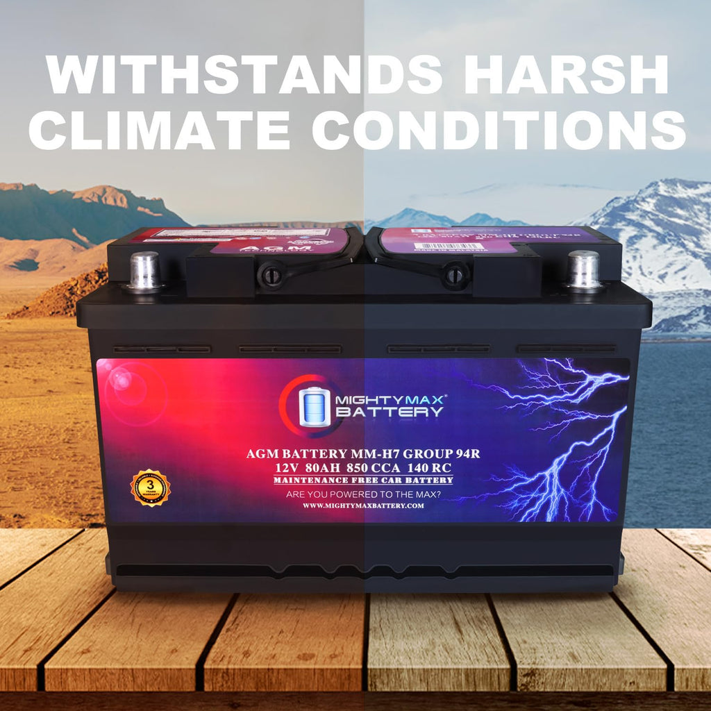 12V 80AH 850 CCA Replacement Battery Q1480