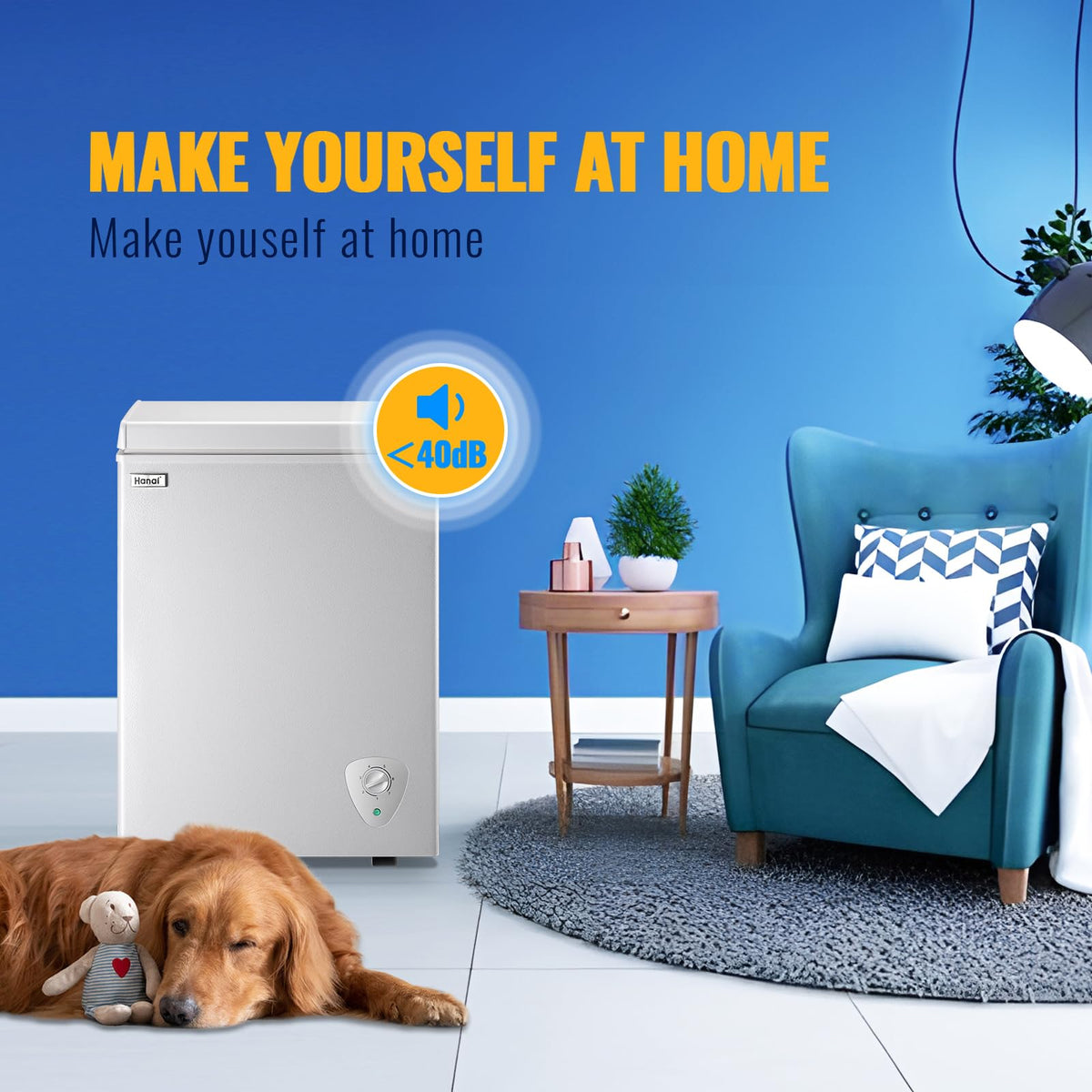 White 3.5 Cu.Ft Chest Freezer P648444