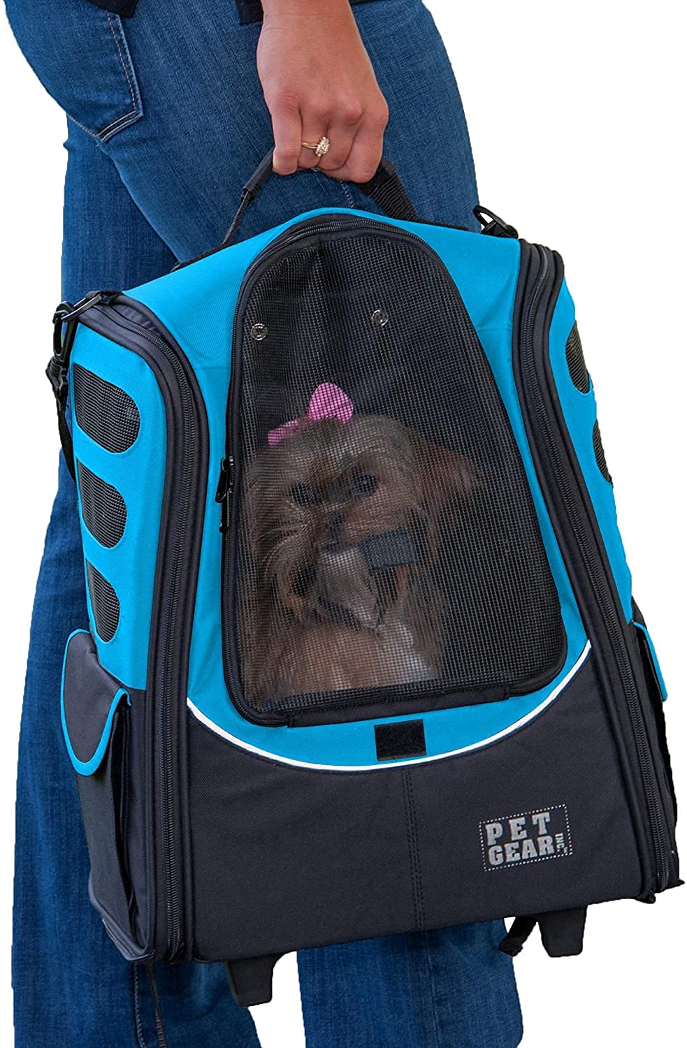 Ocean Blue Pet Backpack W283