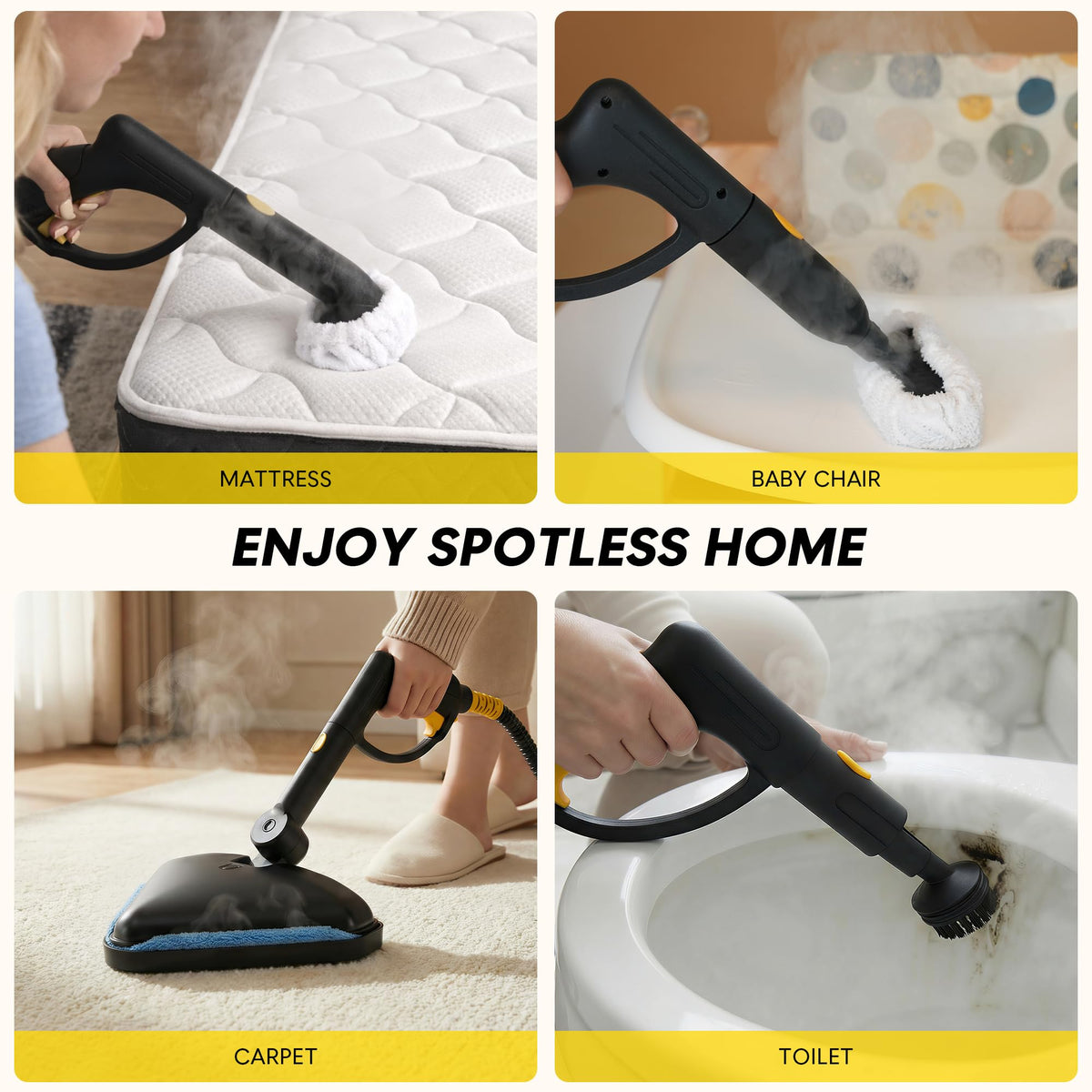 Heavy-Duty Steam Cleaner B23586