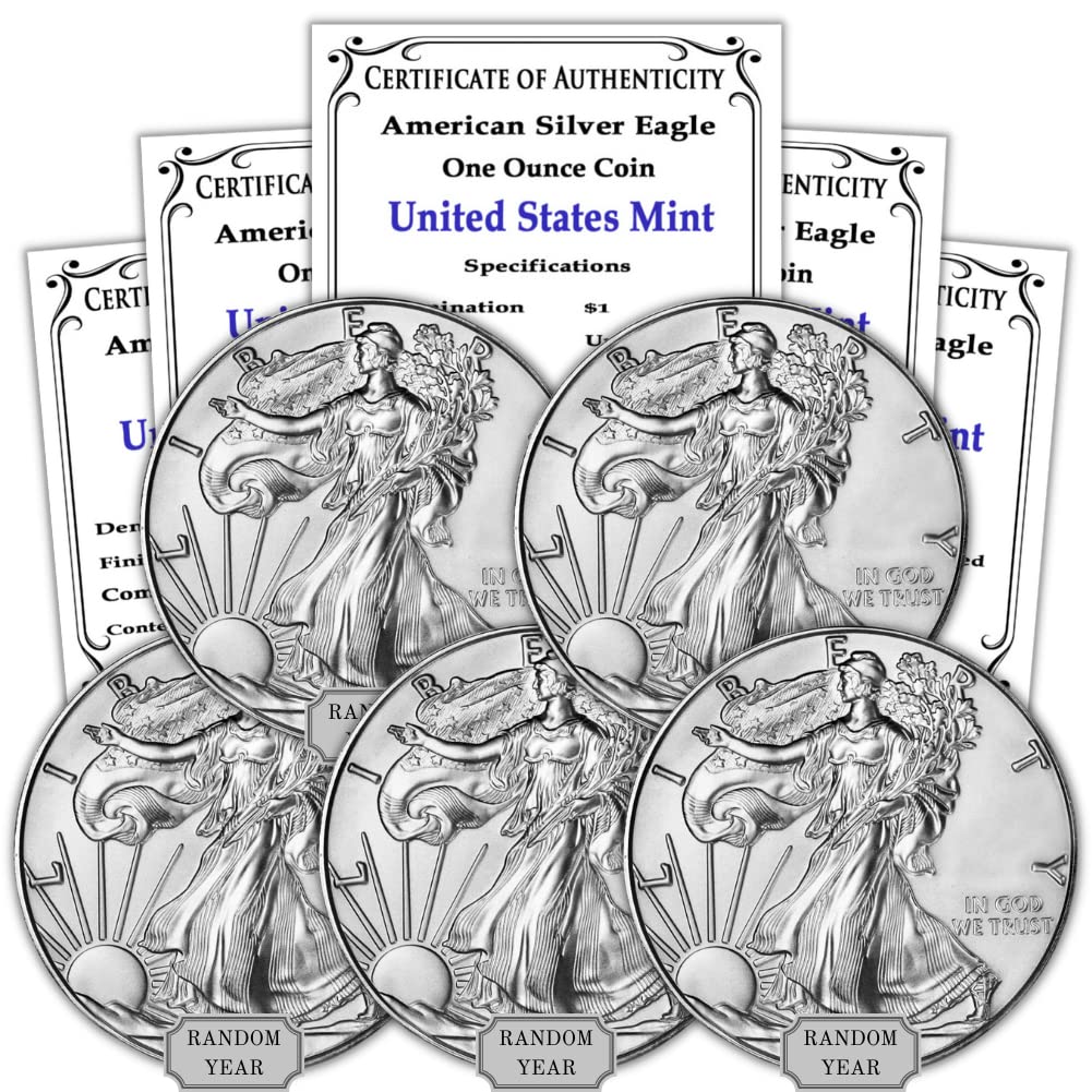 1 oz Silver American Eagle Coins F800