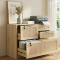 4 Drawer File Cabinet with Lock I125212