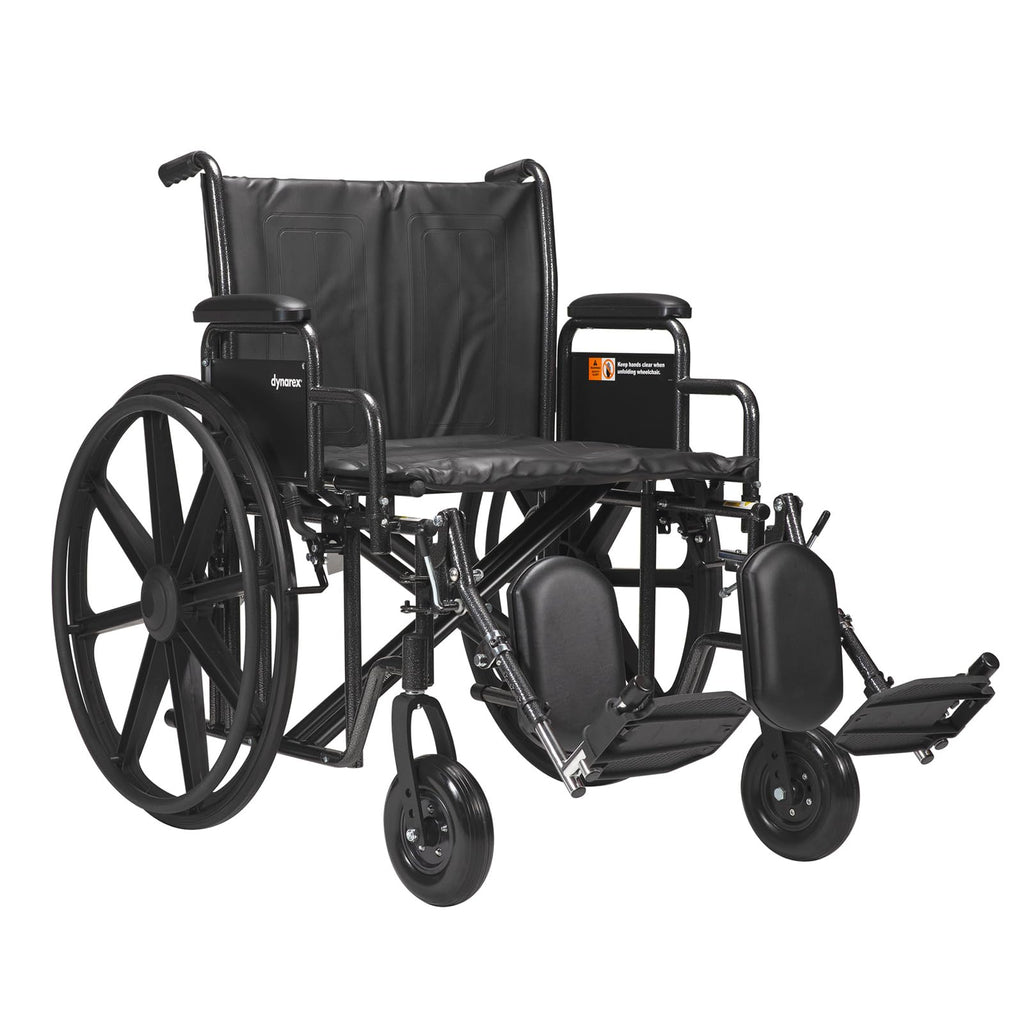 Heavy Duty Wheelchair with Detachable Desk Arms Y25906