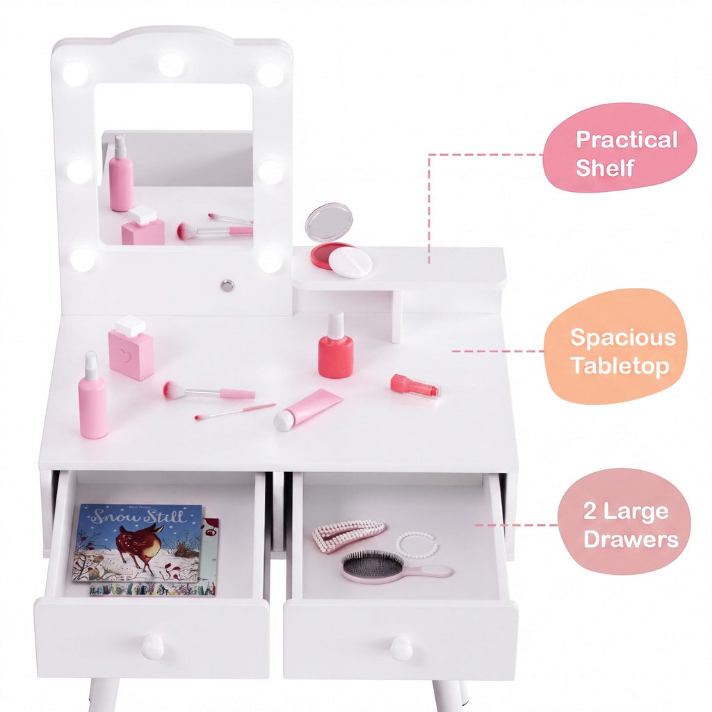 Kids Vanity and Chair Set P54840