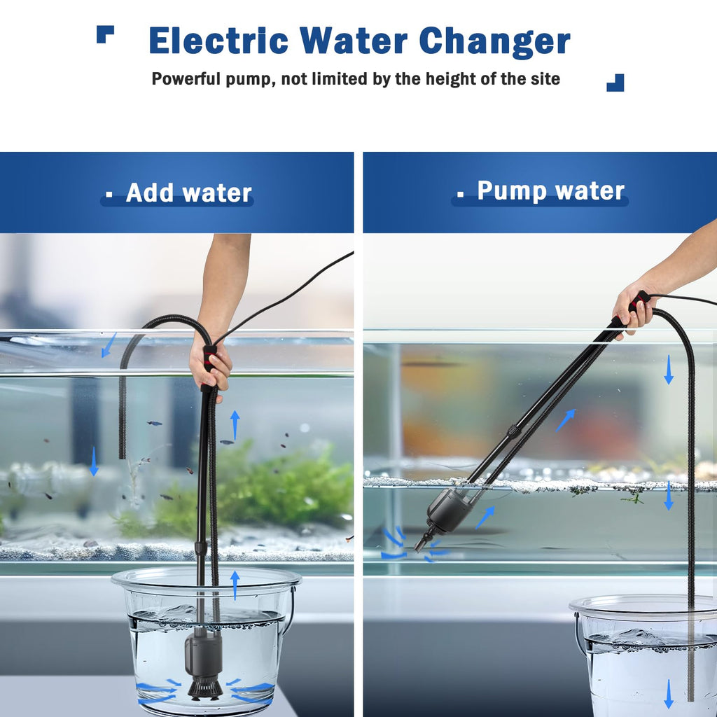 Electric Aquarium Gravel Cleaner K212