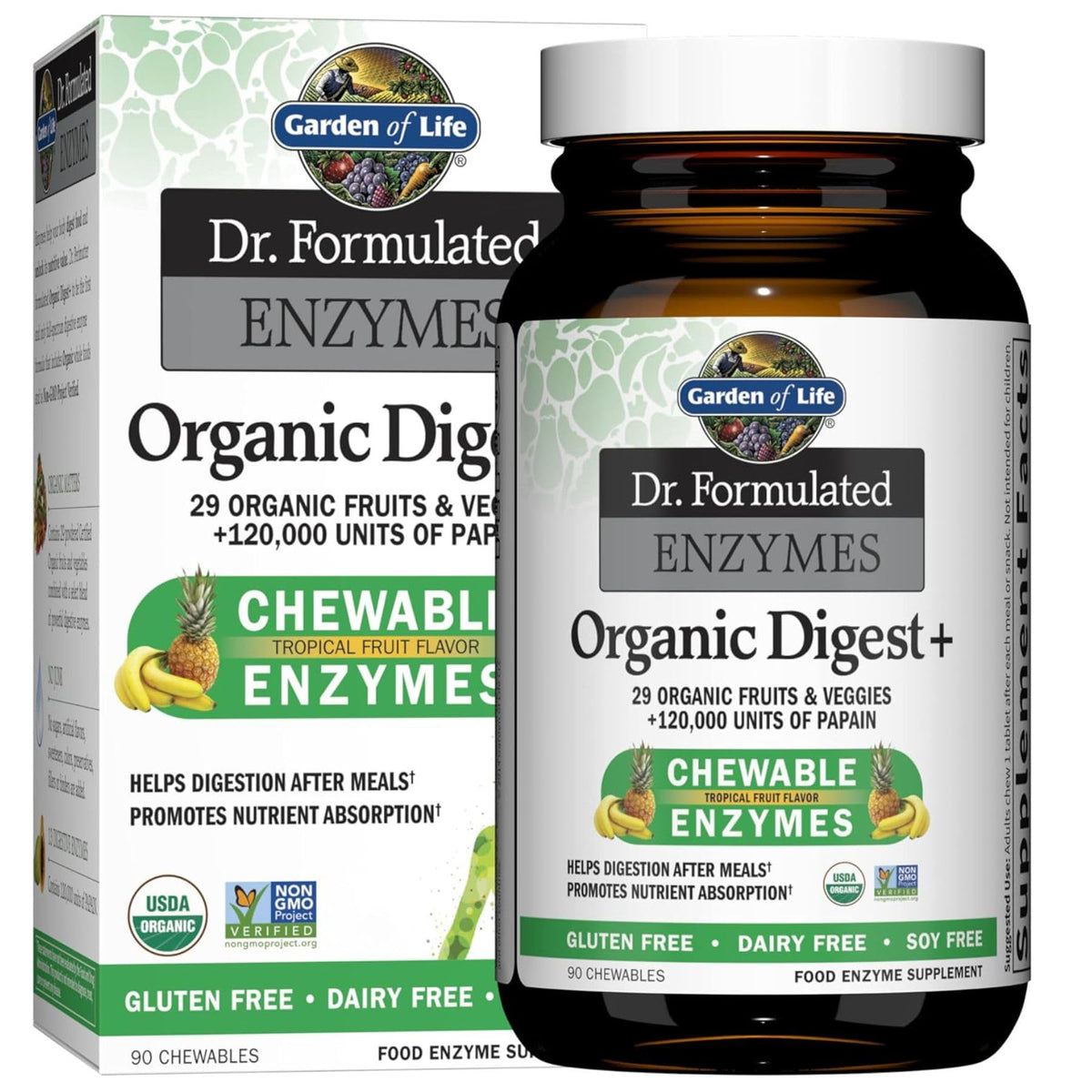 90ct Papain & Bromelain Enzymes U8439