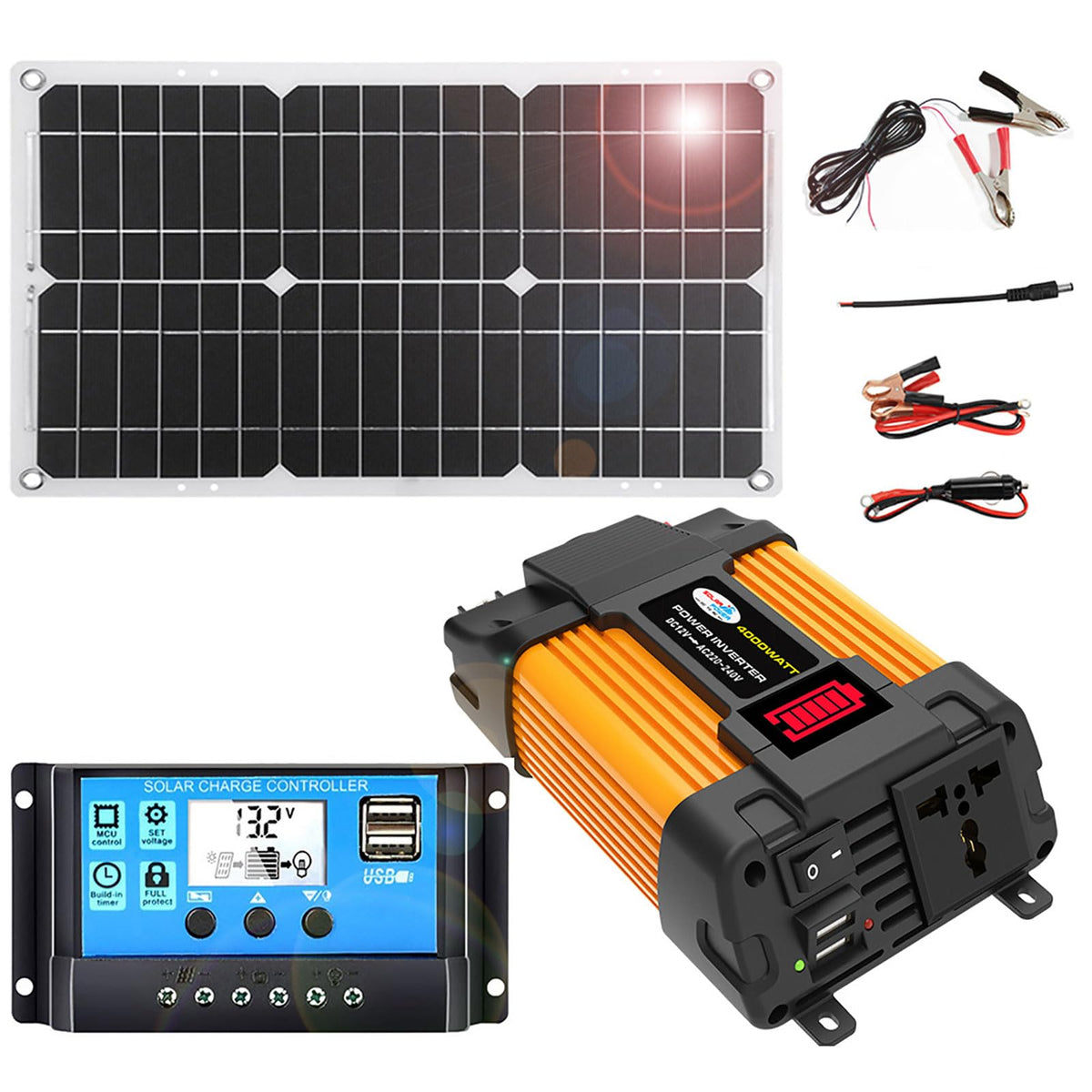 4000W Off-Grid Solar Panel Kit M917316